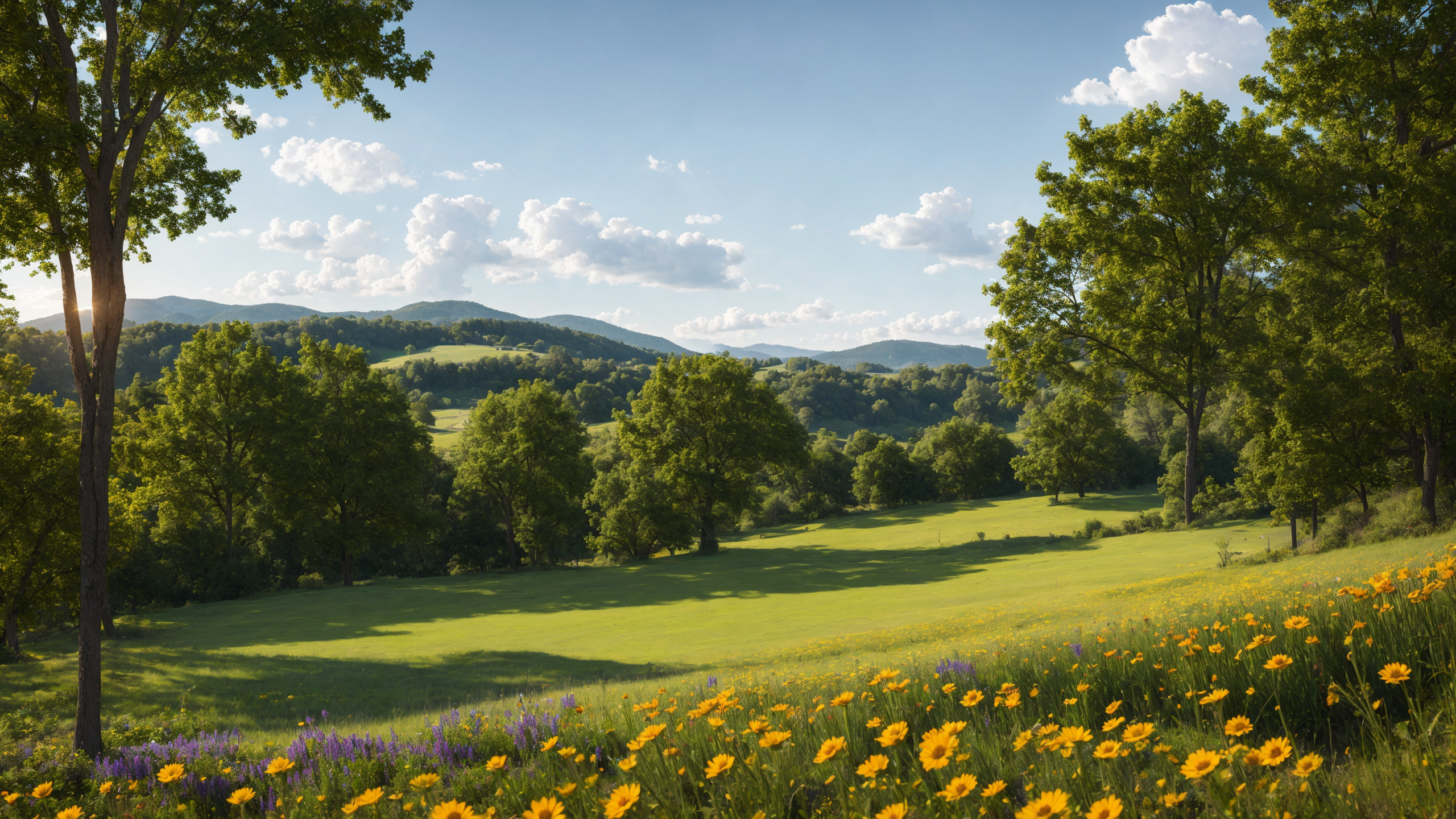 风景写实 夏天,masterpiece,best quality,extremely detailed CG unity 8k,super fine texture,scorching sun,plenty of light,sky,high saturation,in summer,all kinds of flowers,field,realistic,reality,day,