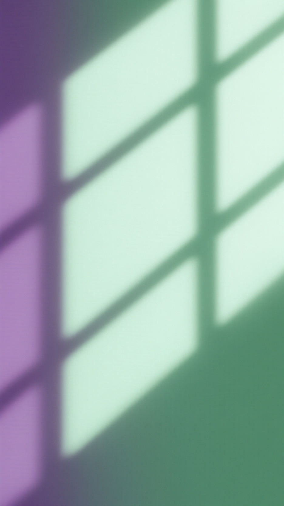 简约背景,竖屏9:16比例,薄荷绿渐变香芋紫背景,柔光漫反射效果,无纹理纯色过渡,护眼清新风