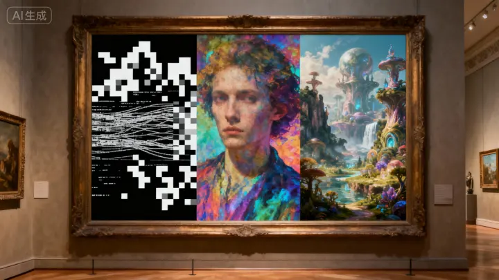 AI绘画发展史:从粗糙线条到惊艳世界的数字艺术之旅