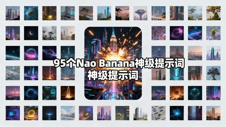 95个Nano Banana神级提示词,效果太炸了!