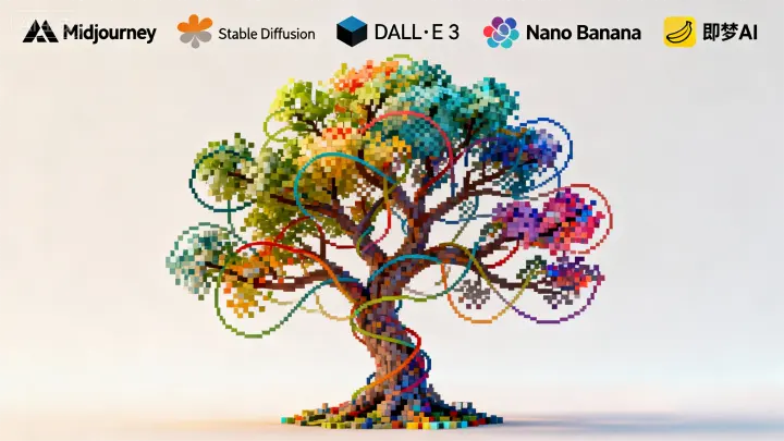 同样的提示词,在不同AI绘画工具中差距有多大?